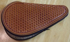 Basketweave Pistol Case