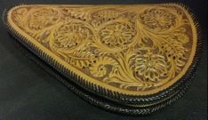 Tooled Floral Pistol Case